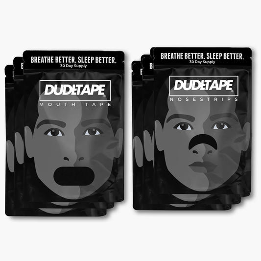 Dudetape Mouth Tape & Nose Strips SPECIAL