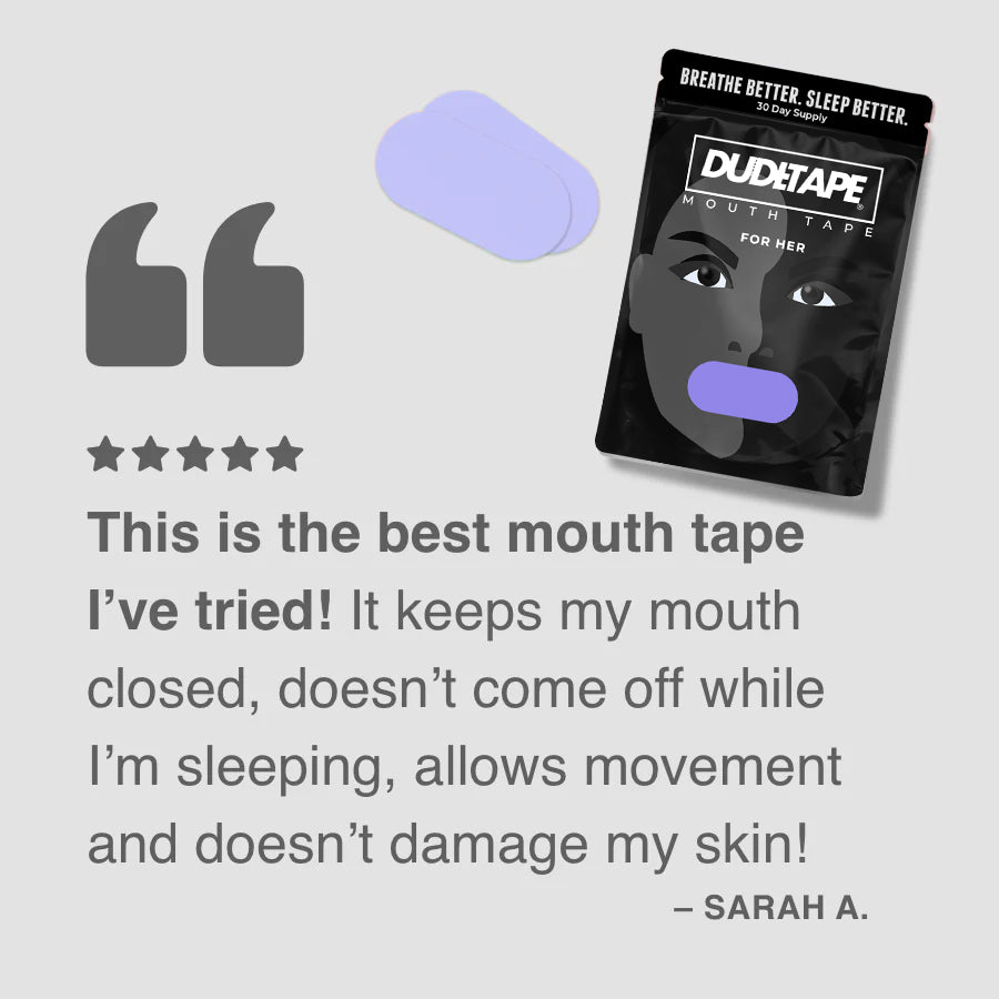 Dude Tape Premium Mouth Tape - Women's