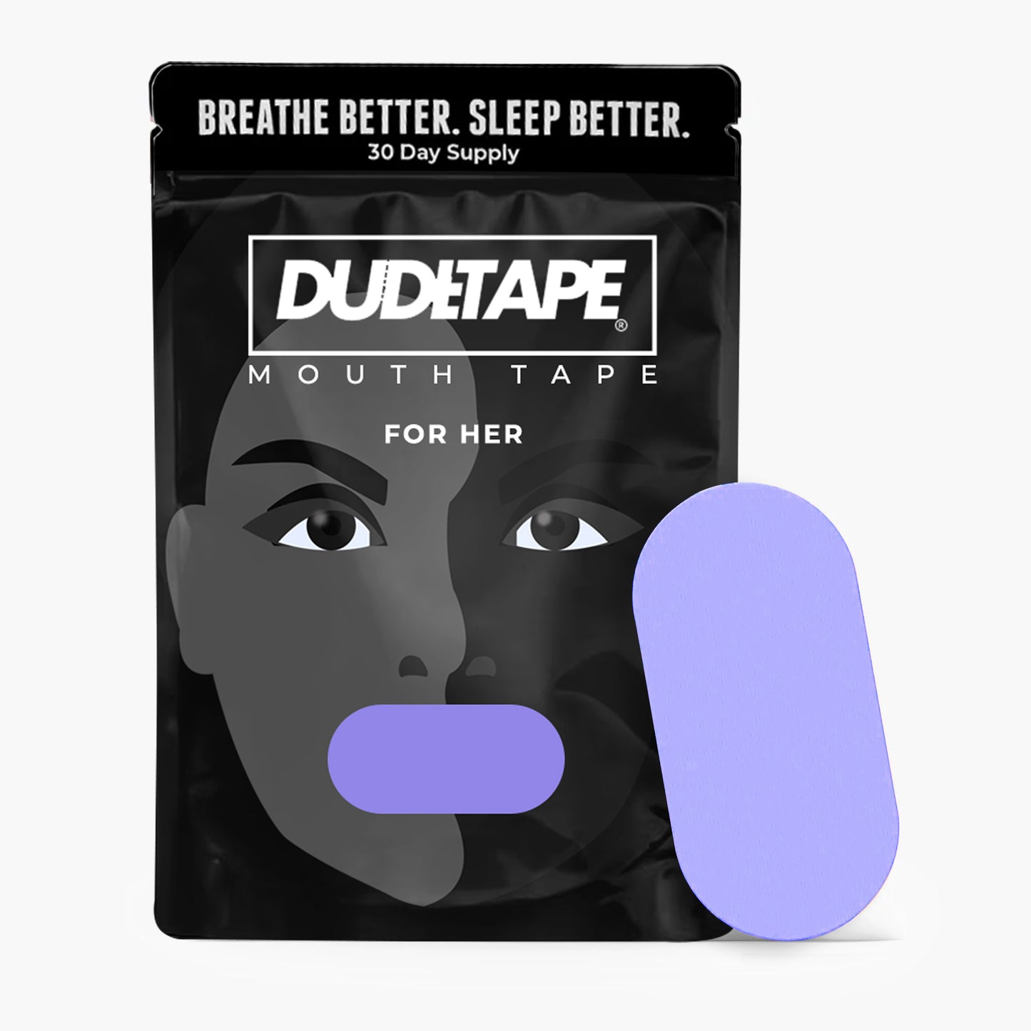 Dude Mouth Tape Buy 2 Get 1 FREE - 90 Day SPECIAL OFFER - Women's