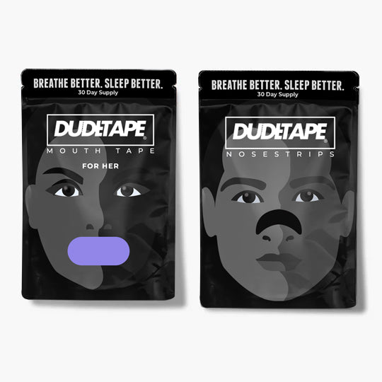 Dudetape Mouth Tape & Nose Strips SPECIAL