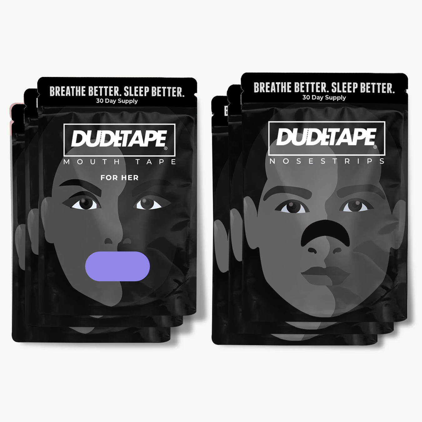 Dudetape Mouth Tape & Nose Strips SPECIAL